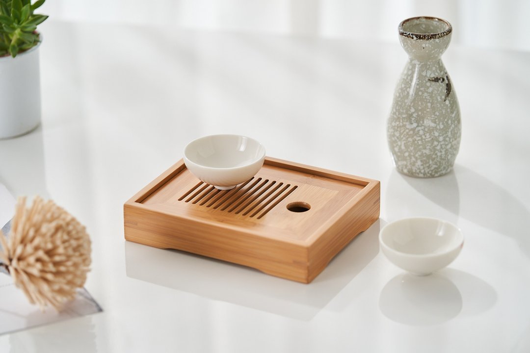迷你茶池 - 茶具/茶杯 - 竹 金色