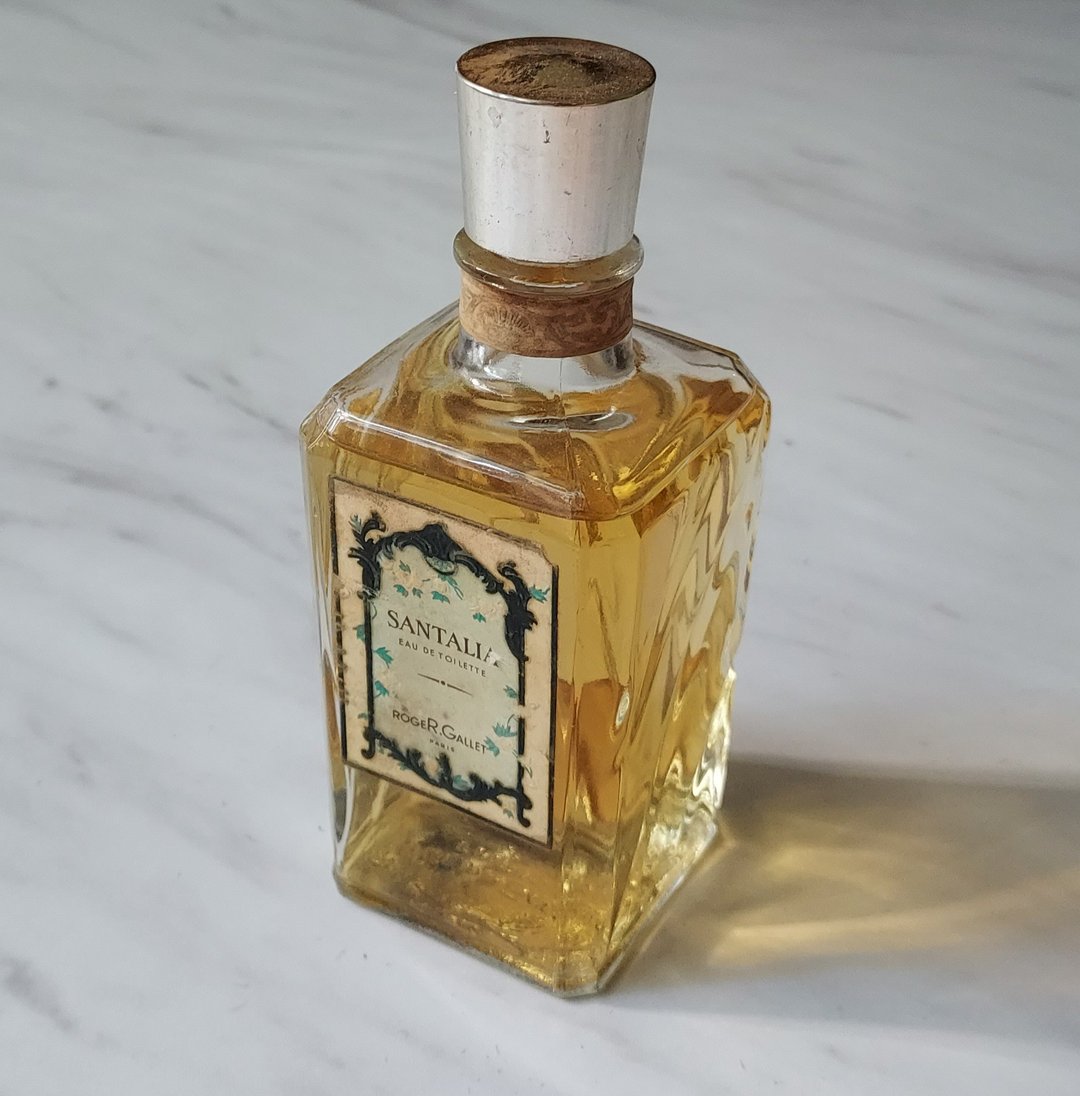 法国1862年创业 • ROGER&GALLET PARIS SANTALIA 全新古董香水 - 香薰/精油/线香 - 玻璃 