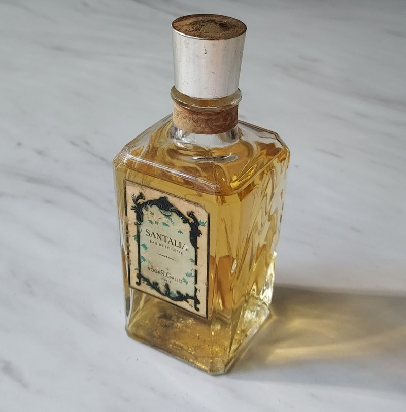 法国1862年创业 • ROGER&GALLET PARIS SANTALIA 全新古董香水 - 香薰/精油/线香 - 玻璃 