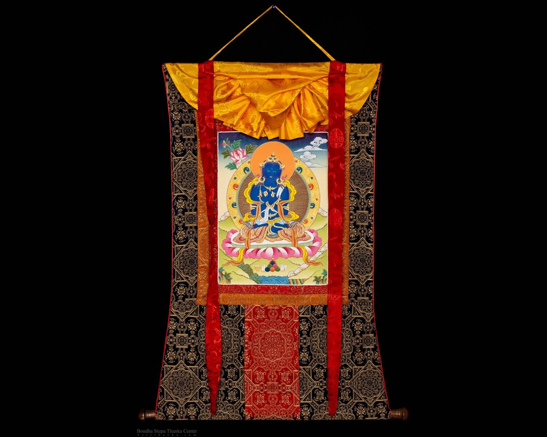 神圣的金刚持画像  引导神圣力量与智慧 - 墙贴/壁贴 - 其他材质 多色