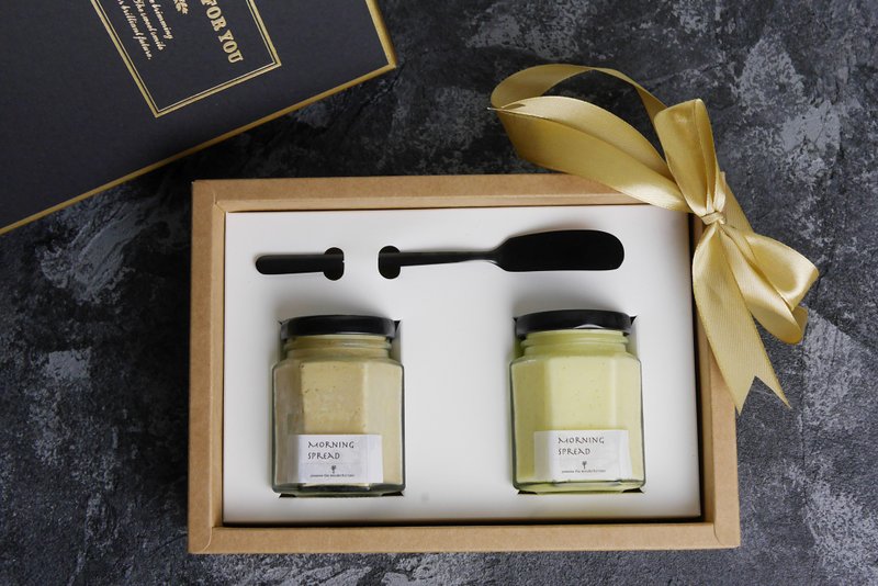 happy New Year 新年抹酱礼盒-两件组 - 果酱/抹酱 - 新鲜食材 红色