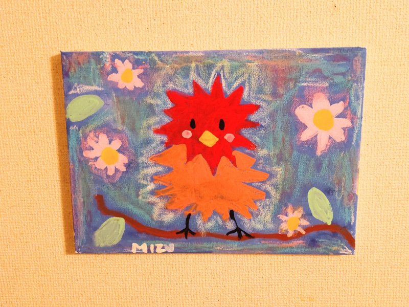 画一只独一无二的毛猫头鹰 - 海报/装饰画/版画 - 其他材质 