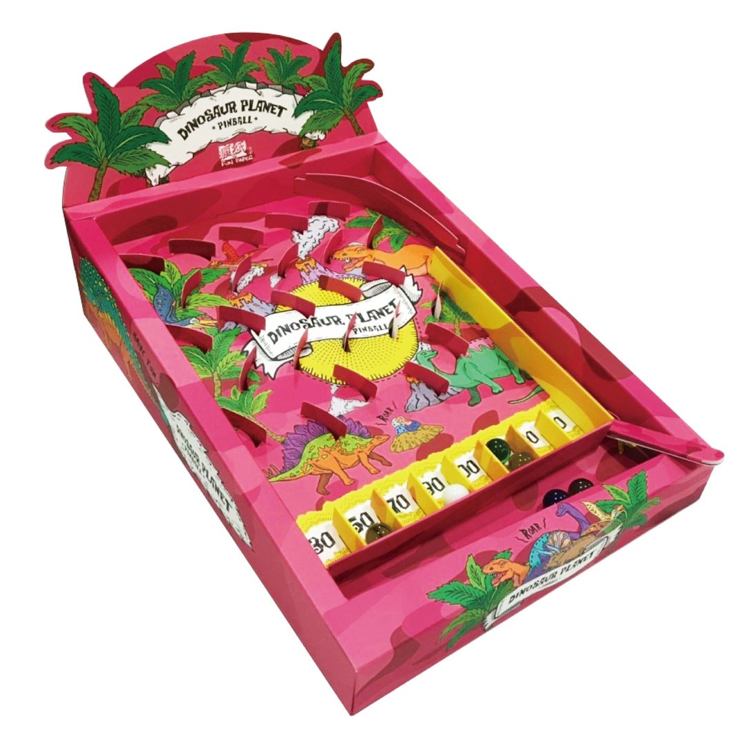 恐龙星球弹珠台 Dinosaur Planet Pinball - 桌游/玩具 - 纸 多色
