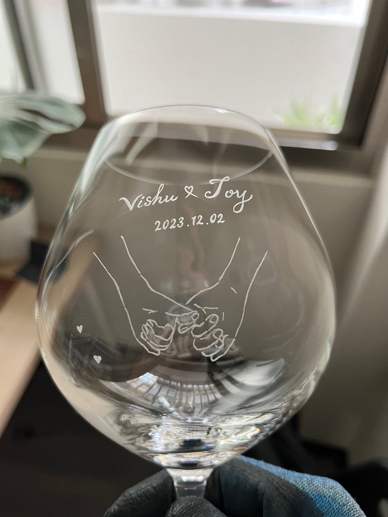 【定制化礼物】设计图案杯 私讯提供送礼节日 - 玻璃杯 - 玻璃 透明