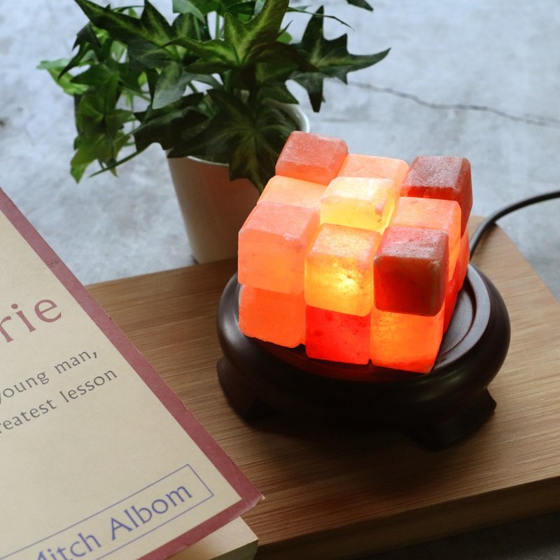 USB小积木盐灯 B - 灯具/灯饰 - 其他材质 橘色