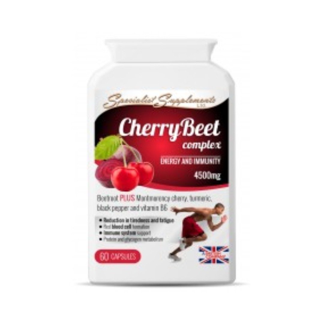 天然抗疲劳 | 英国Specialist Supplements樱桃红菜头抗劳配方 60 - 健康/养生 - 浓缩/萃取物 红色