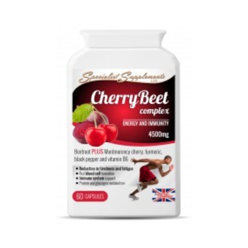 天然抗疲劳 | 英国Specialist Supplements樱桃红菜头抗劳配方 60 - 健康/养生 - 浓缩/萃取物 红色