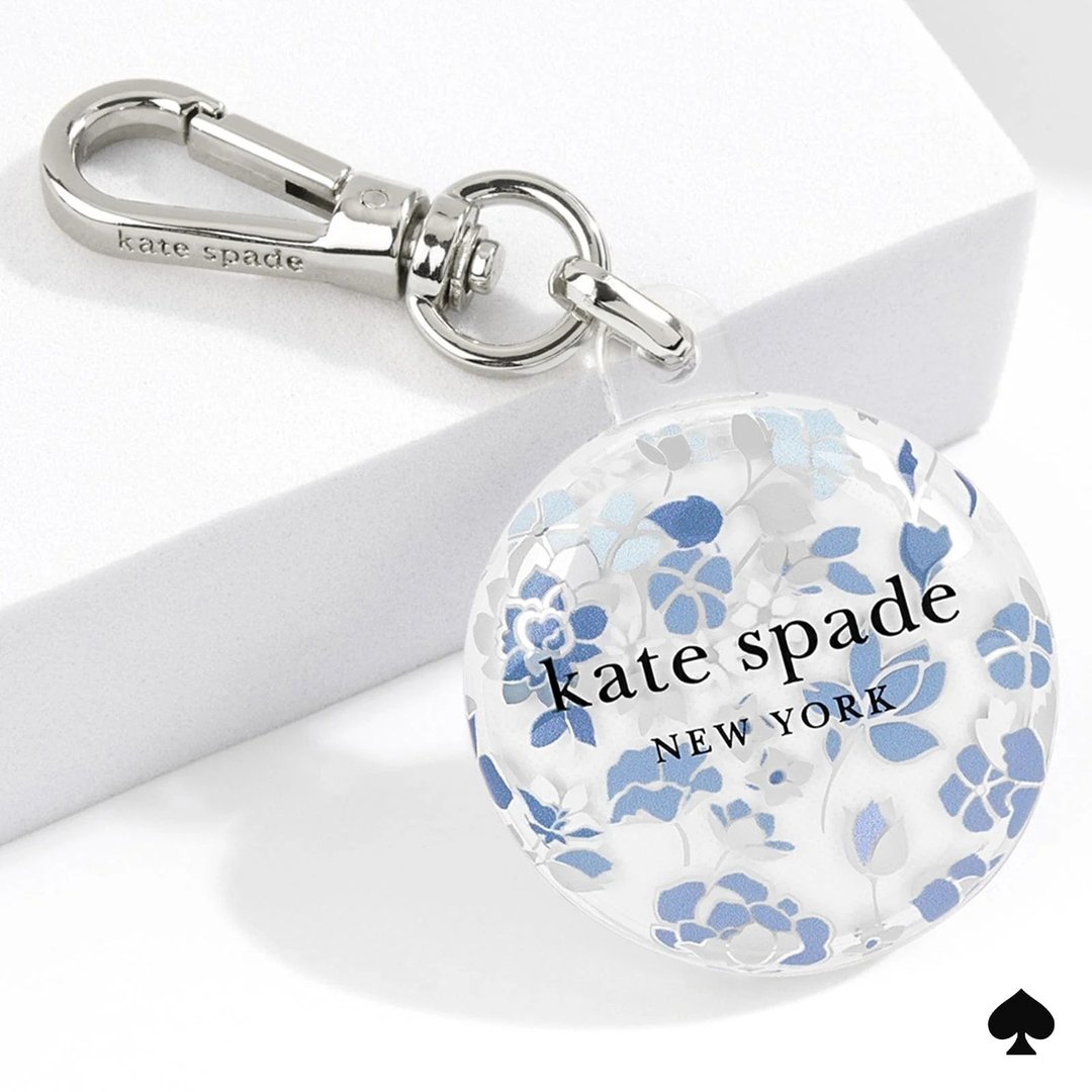 Kate Spade AirTag 保护套 皇室蓝 - 其他 - 塑料 蓝色