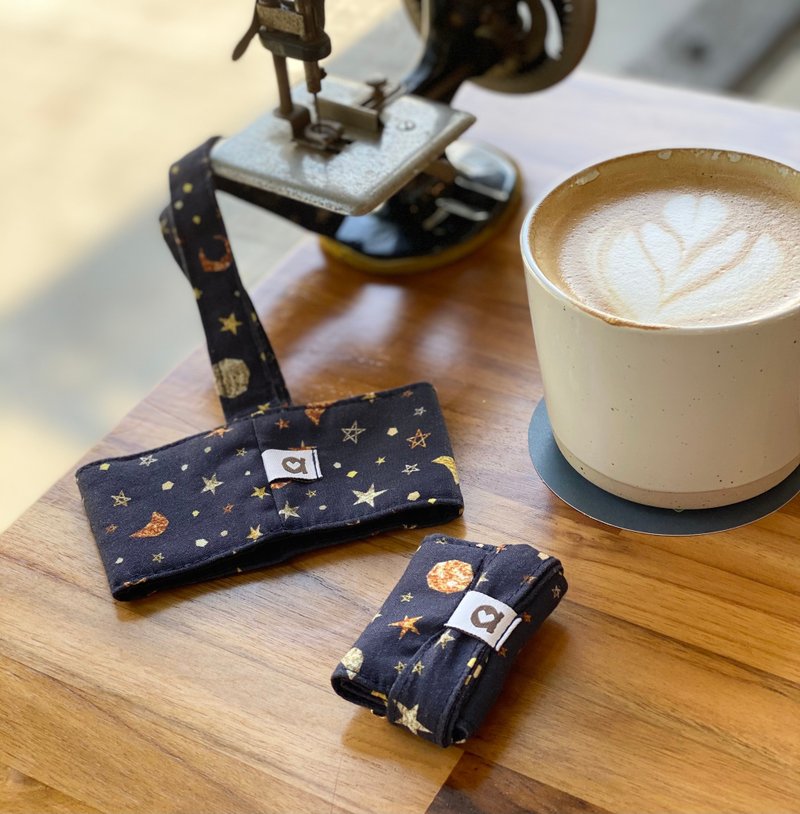 提杯袋 · 宝石星空· abbiesee礼物店 - 其他 - 棉．麻 蓝色