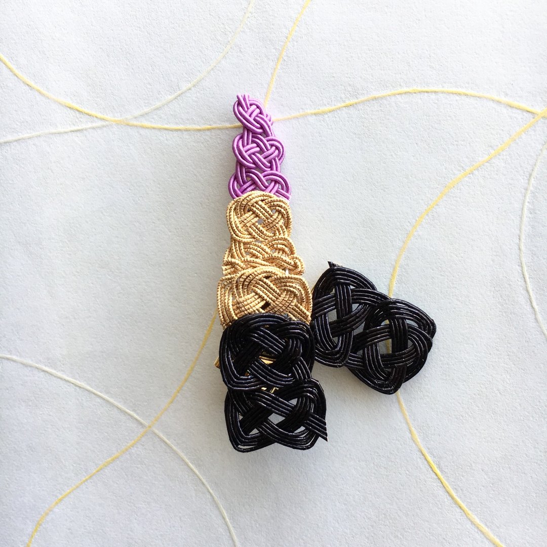Lipstick -Purple- Brooch/Hair accessory - 发饰 - 纸 紫色