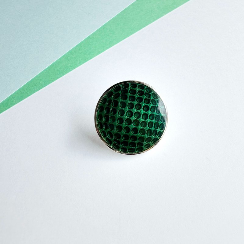 Cloisonne ware golf marker [Emerald] - 其他 - 其他材质 绿色