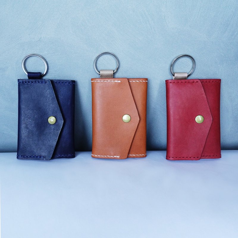 DOCO大口零钱包 三色可选 可定制化英文名字 - 零钱包 - 真皮 红色