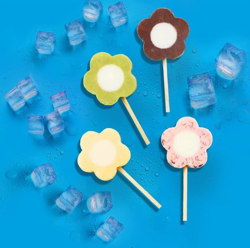 梅花冰手工雪糕  10种口味综合标配 30入/盒 - 冰淇淋/冰棒 - 新鲜食材 