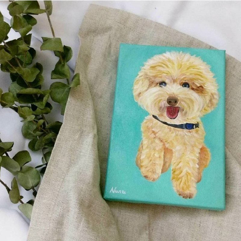 定制宠物画 油画 - 订制画像 - 颜料 