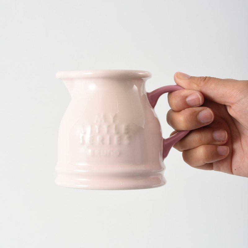 日本BRUNO 牛奶壶瓷罐 BHK181-PK - 调味罐/酱料瓶 - 瓷 粉红色