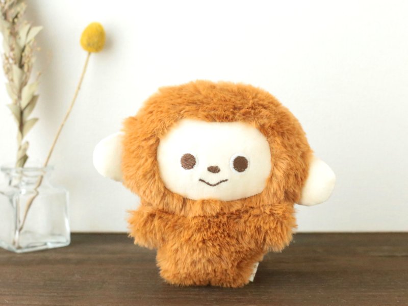 kiki 猴子 毛絨玩具 - 玩具/玩偶 - 棉 咖啡色