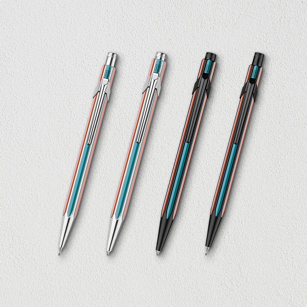 【caran d'ache】849 Paul Smith ED.5 定制刻字 原子笔/自动铅笔 - 圆珠笔/中性笔 - 其他金属 多色