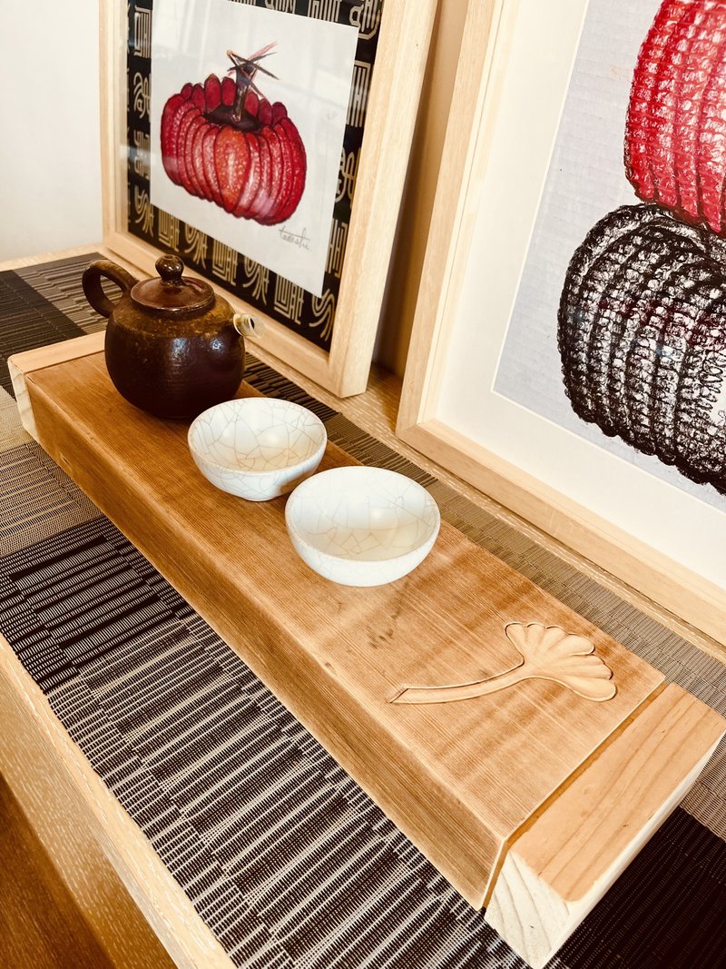 银杏茶桥/老桧木 - 摆饰 - 木头 