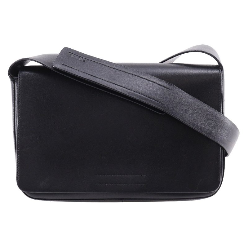 【日本直送】PRADA 侧背包 小牛皮 黑色 中性【二手】 - 侧背包/斜挎包 - 真皮 黑色