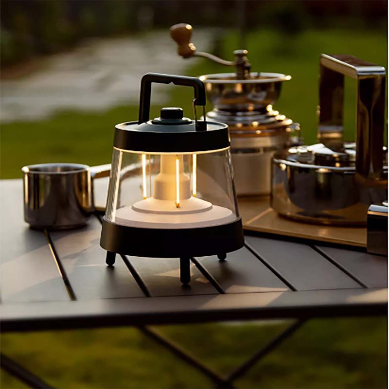 【免运】复古氛围野外挂钩驱蚊多功能led帐篷灯 新特丽 - 数码小物 - 其他材质 绿色