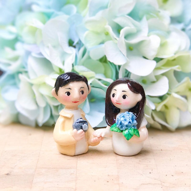 婚礼礼品 节日纪念品 音乐盒 配蓝牙无线音箱 人偶订制 - 摆饰 - 粘土 