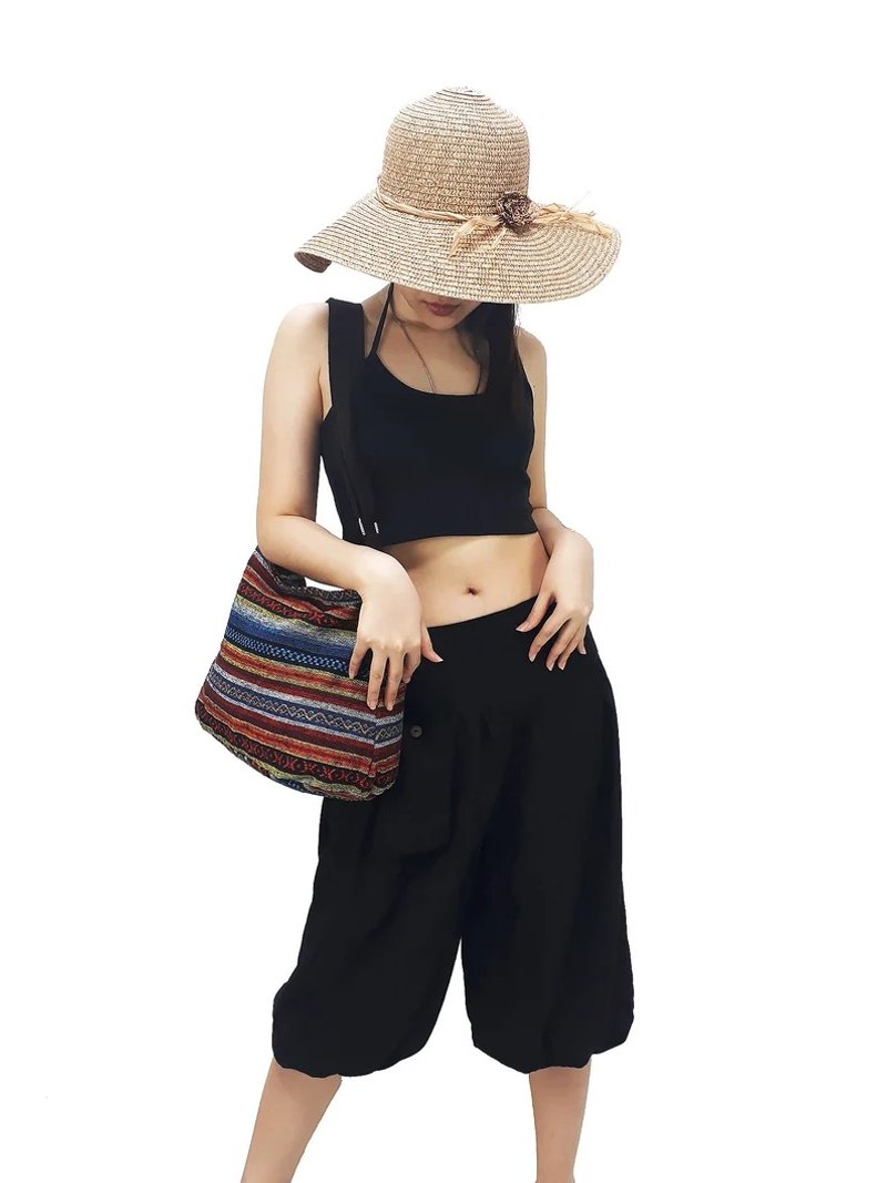 Woven Cotton Bag Women bag Shoulder bag Crossbody Bag Sling Bag Multi-Color - 其他 - 其他材质 多色