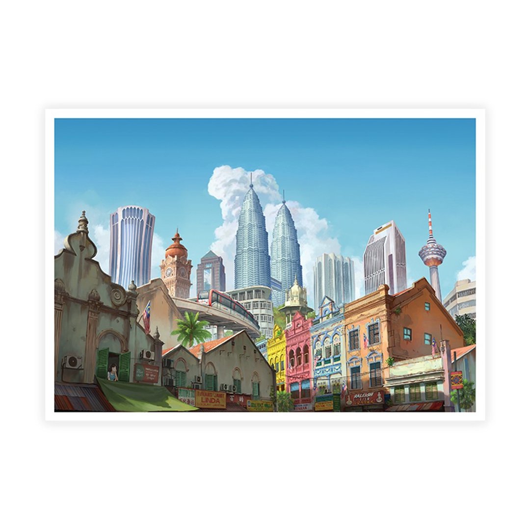独立60周年明信片 - 卡片/明信片 - 纸 