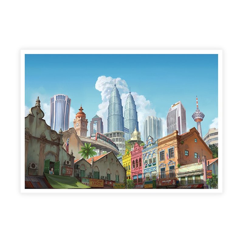 独立60周年明信片 - 卡片/明信片 - 纸 