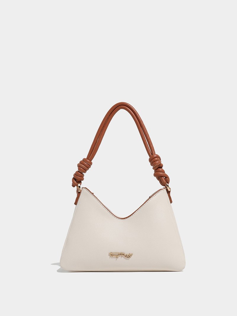 Just Fancy 绑结设计感腋下包 - 侧背包/斜挎包 - 其他材质 卡其色