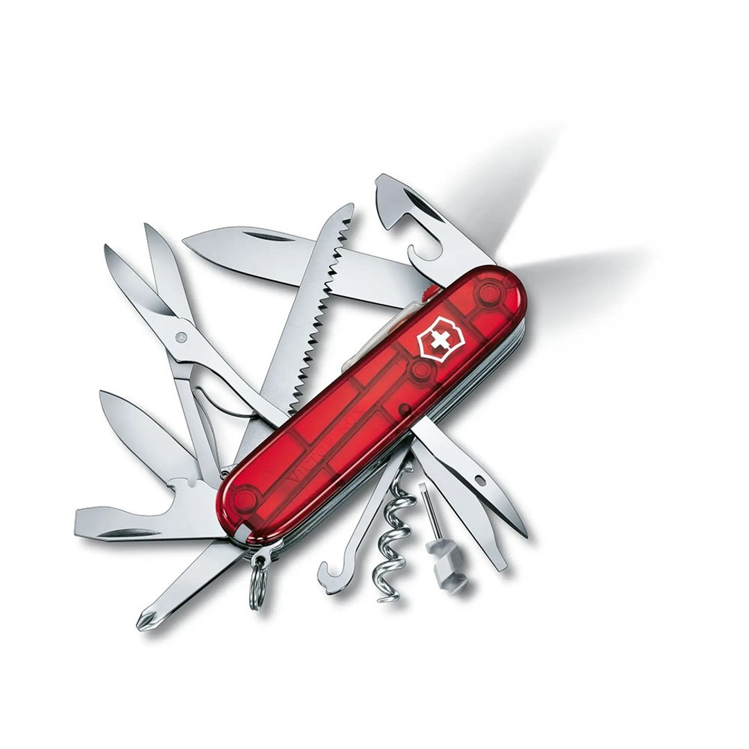 VICTORINOX 瑞士维氏 瑞士刀 Explorer 16用 91mm 红 1.7915.T - 露营用品 - 不锈钢 