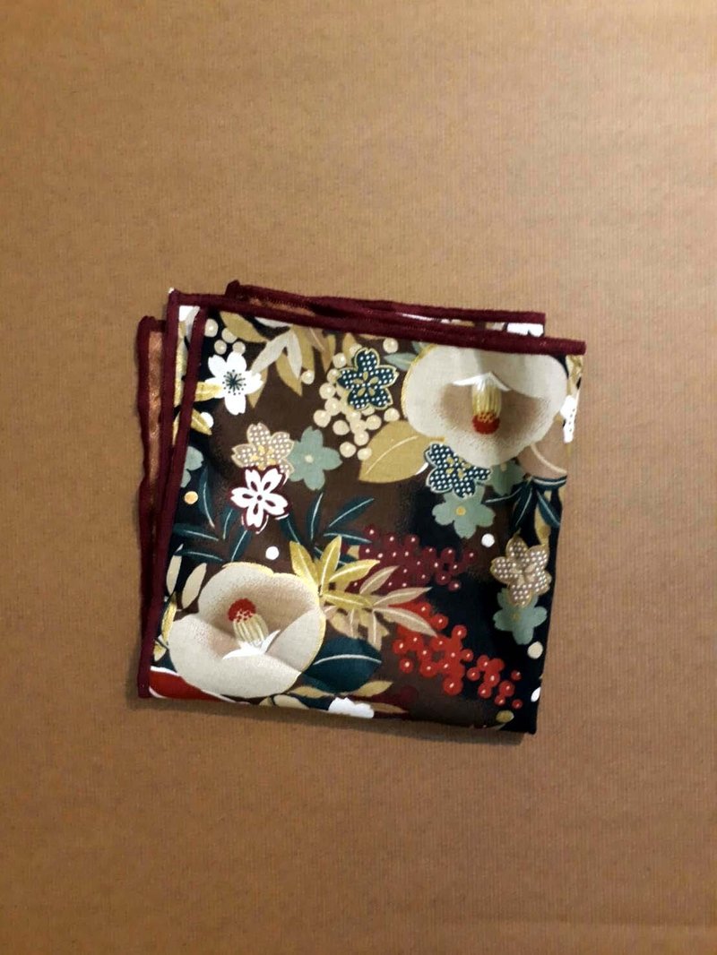 绽放的丛林 口袋巾 - 领结/领巾 - 棉．麻 多色