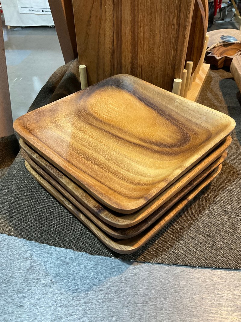 矩形 Chamchuri 木托盘 - 其他 - 木头 