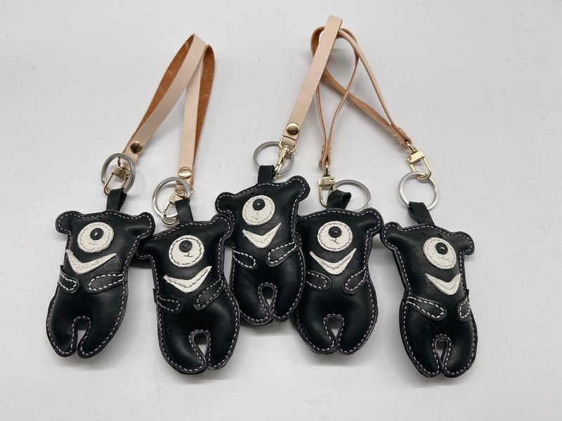 悠游卡-台湾黑熊 - 吊饰 - 真皮 黑色