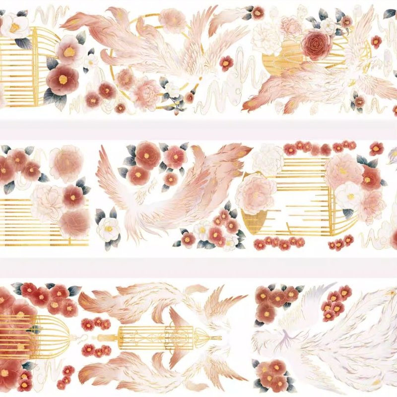 鳳囚凰 PET 膠帶 特殊工藝雷射金 - 纸胶带 - 其他材质 