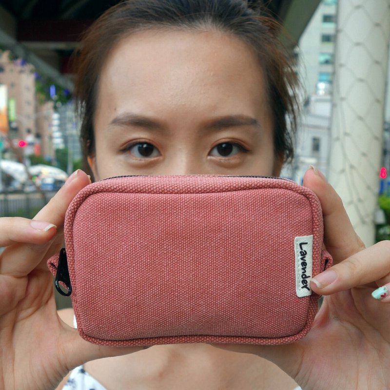 零钱包/Coin purse - 手拿包 - 棉．麻 