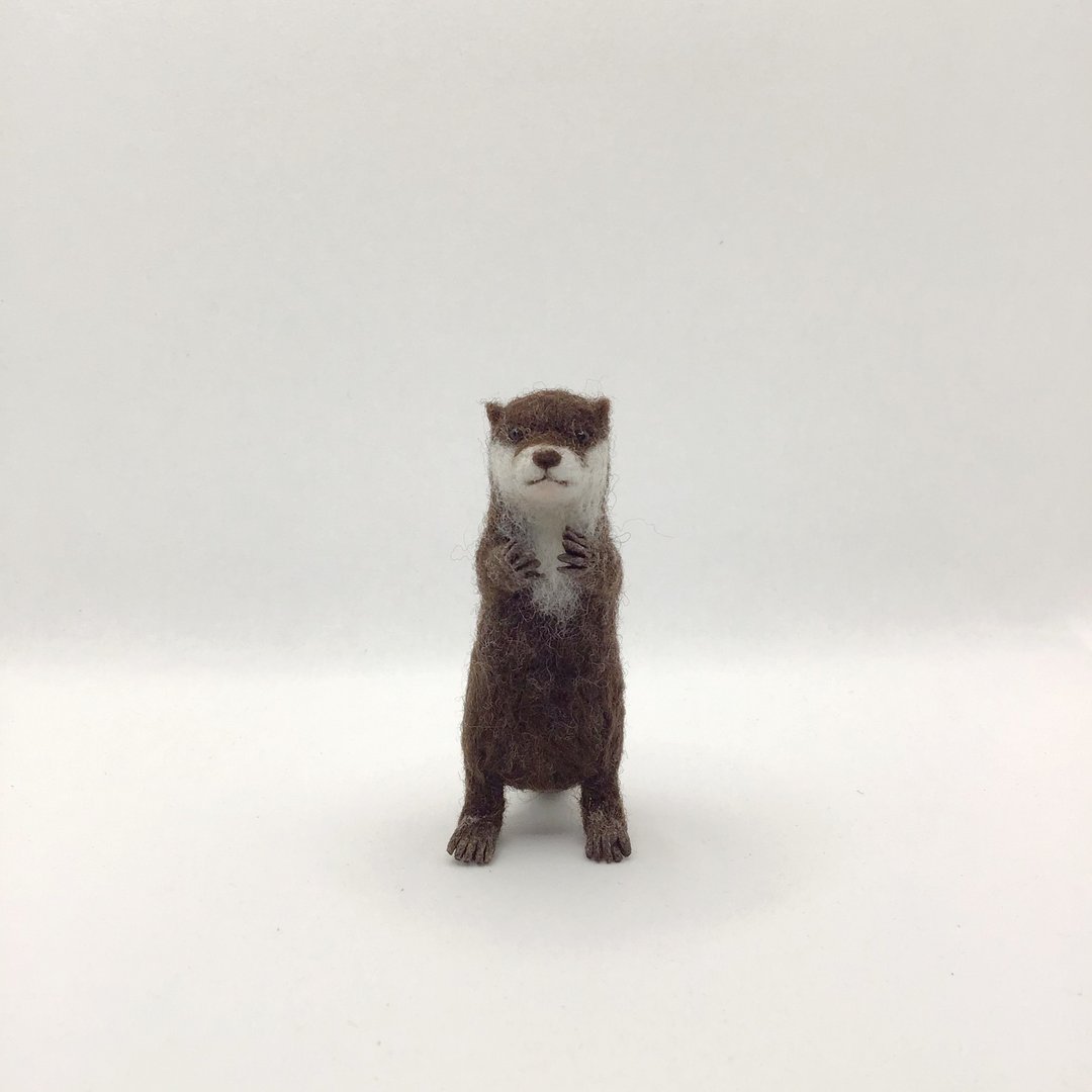 Otter - 胸针 - 羊毛 
