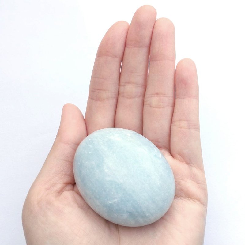 天青石-特大颗-舒压-疗愈-台湾限定 - 摆饰 - 水晶 蓝色
