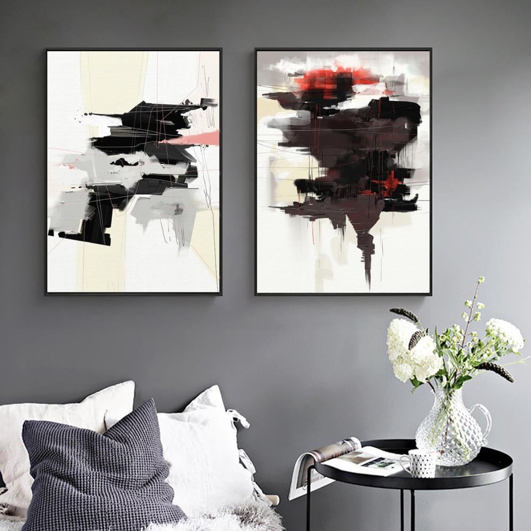 抽象现代 | 艺术微喷 | 挂画 - 海报/装饰画/版画 - 木头 