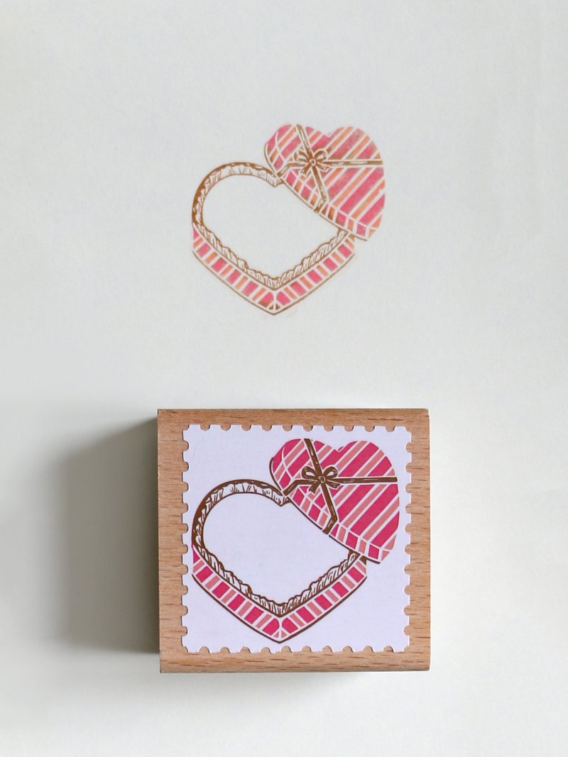 甜品盒 原创自由拼色印章 日本TaiyopineFineColor製造 - 印章/印台 - 木头 