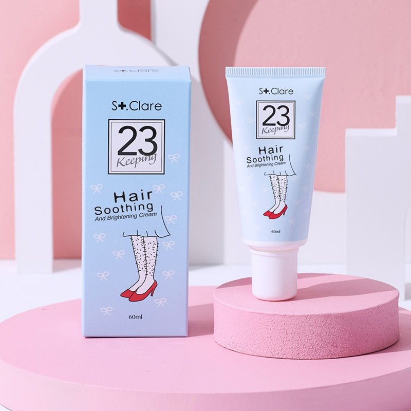 St.Clare 圣克莱尔 一抹溜溜毛发顺理霜60ml 身体毛发专用 - 其他 - 其他材质 蓝色