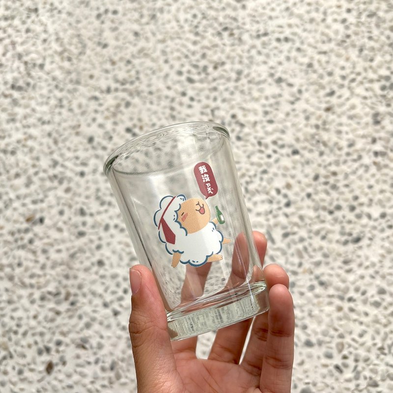 台式热炒杯 我没醉我没罪 - 酒杯/酒器 - 玻璃 