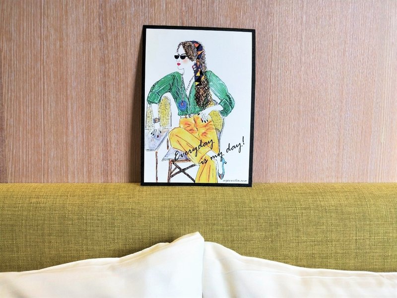 挂画/装饰画/海报/装饰画片/居家布置/手绘/Wall décor - 海报/装饰画/版画 - 纸 白色