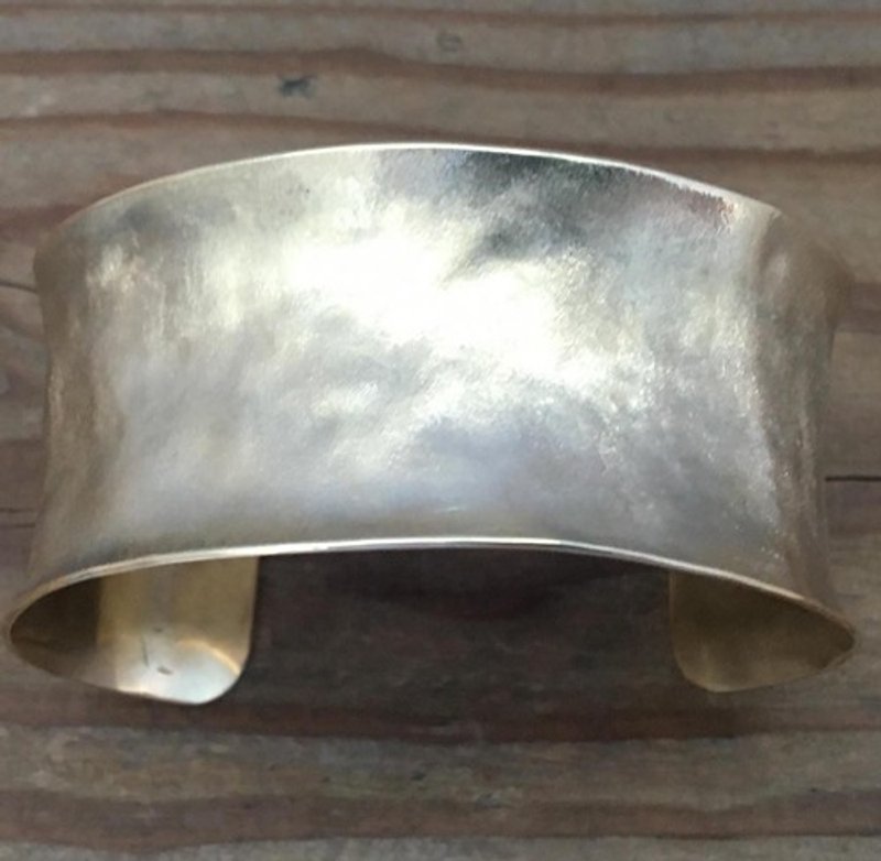 黄铜手镯“cloth Rock face”original Matt - 手链/手环 - 其他金属 