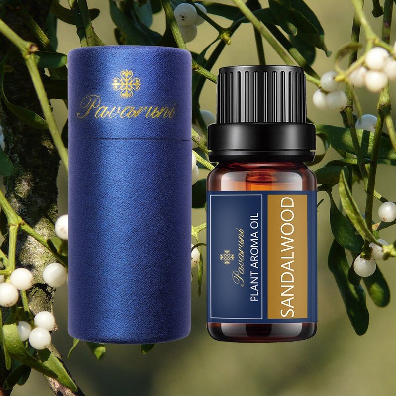 Pavaruni美国原创檀香香薰精油礼盒40种扩香油性香氛植物精油 - 香薰/精油/线香 - 精油 蓝色