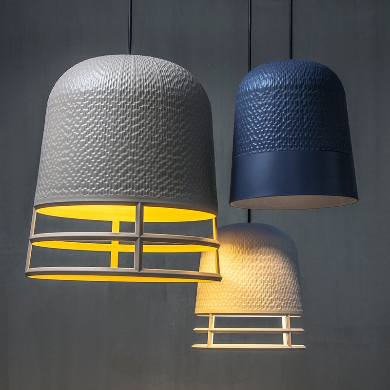 QUALY卡维尔-灯罩S - 收纳用品 - 塑料 白色