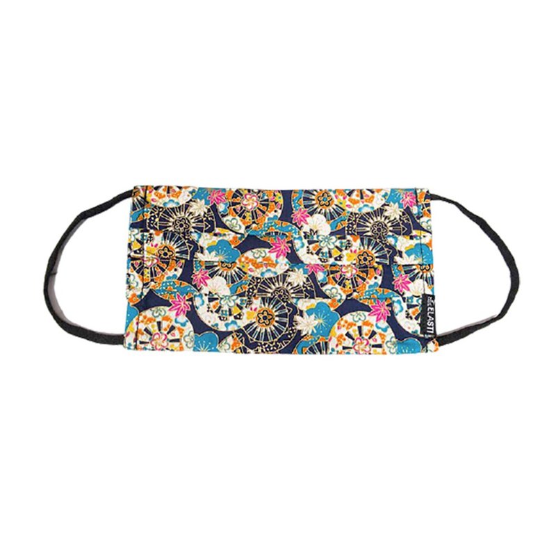 【ELASTI】日式和风布口罩-因幡伞舞 - 口罩 - 棉．麻 多色