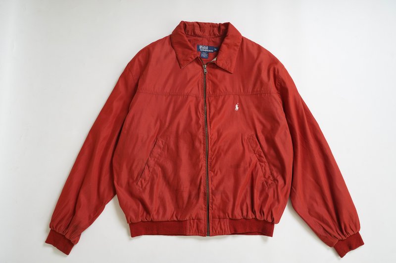 照旧古着 POLO 外套 06 vintage - 女装休闲/机能外套 - 棉 红色