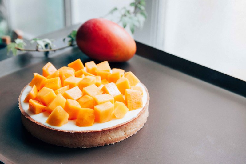 光芒旅行 Mango Tart - 咸派/甜派 - 新鲜食材 黄色