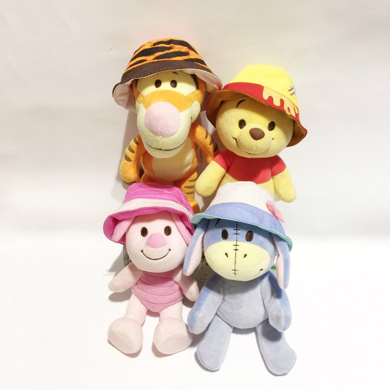 nuiMOs_17cm娃娃_手作娃衣_两面渔夫帽 - 玩偶/公仔 - 棉．麻 多色