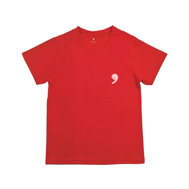 专利呼吸衣-字里猫间_小逗号 - 中性连帽卫衣/T 恤 - 聚酯纤维 多色